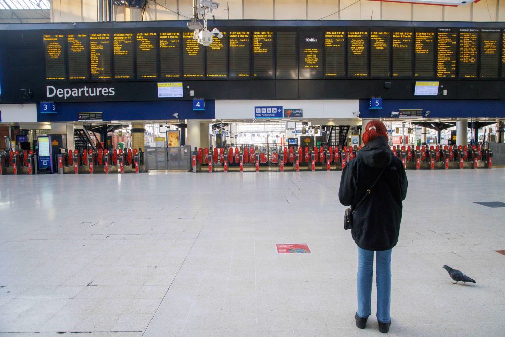 Strikes were held on several days in the lead up to Christmas (Alamy)